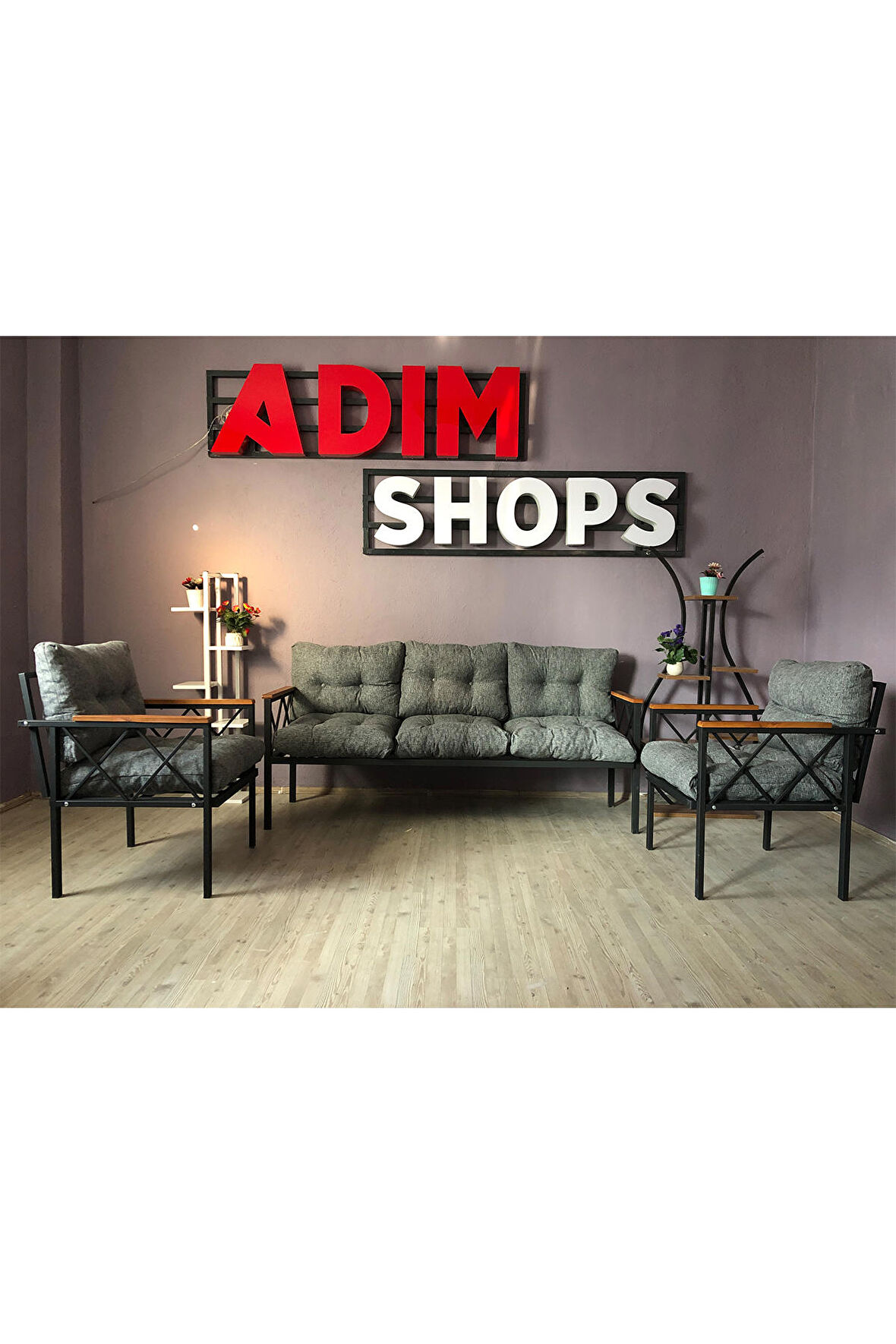 adımshops Balkon-bahçe-kafe,çay Seti,koltuk Takımı,oturma Grubu,ofis Koltuğu MİAMİ YENİ